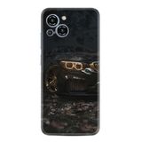 Kılıfland Reeder S23 Max Pro Silikon Kılıf, Desen Baskılı, Black Car, Samsung Galaxy A03 ile Uyumlu