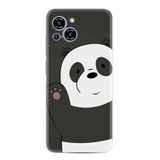 Kılıfland Reeder S23 Max Pro Silikon Kılıf, Hello Panda Desen, Renkli