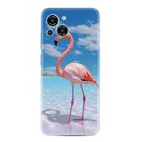 Kılıfland Reeder S23 Pro Max Kılıf, Boutique Baskılı, Flamingo Desenli