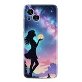 Kılıfland Reeder S23 Pro Max Kılıf, Boutique Baskılı, Woman in Moon Tasarımı