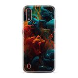 Kılıfland Samsung Galaxy A01 ile Uyumlu Kılıf, Boutique Baskılı, Renk Cümbüşü