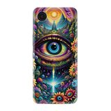 Kılıfland Samsung Galaxy A03 Core ile Uyumlu Kılıf, Boutique Baskılı Resimli Göz Deseni, Renkli