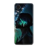 Kılıfland Samsung Galaxy A03 Core ile Uyumlu Kılıf, Boutique Baskılı, Woman in Tree Desenli