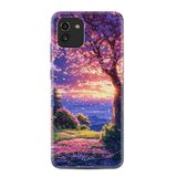 Kılıfland Samsung Galaxy A03 ile Uyumlu Kılıf, Boutique Baskılı, Cennet Tasarımı, Renkli