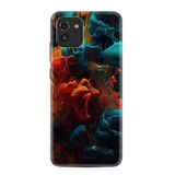Kılıfland Samsung Galaxy A03 ile Uyumlu Kılıf, Boutique Baskılı, Renk Cümbüşü Desen