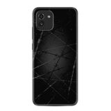 kilifland Samsung Galaxy A03 ile Uyumlu Kılıf Sm-a035f ile Uyumlu Kılıf Silikon Desen Özel Seri Dikenli Tel 1779