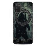 Kılıfland Samsung Galaxy A03S ile Uyumlu Kılıf, Boutique Baskılı, Power Bear Tasarım, Siyah