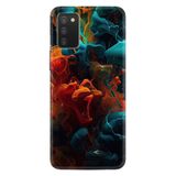 Kılıfland Samsung Galaxy A03S ile Uyumlu Kılıf, Boutique Baskılı, Renk Cümbüşü Deseni