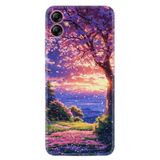 Kılıfland Samsung Galaxy A04E ile Uyumlu Kılıf, Boutique Baskılı, Cennet Tasarımı, Renkli