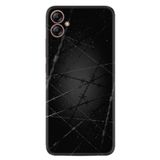 kilifland Samsung Galaxy A04e ile Uyumlu Kılıf Silikon Desen Özel Seri Dikenli Tel 1779