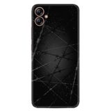 Kılıfland Samsung Galaxy A05 ile Uyumlu Silikon Kılıf, Dikenli Tel Desen, Siyah
