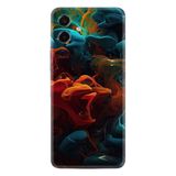 Kılıfland Samsung Galaxy A07 (SM-A075F) ile Uyumlu Kılıf, Boutique Baskılı, Renk Cümbüşü Tasarım