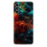 Kılıfland Samsung Galaxy A13 ile Uyumlu Kılıf, Boutique Baskılı, Renk Cümbüşü Desen