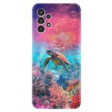 Kılıfland Samsung Galaxy A14 ile Uyumlu Boutique Baskılı Kaplumbağa Kılıf, Renk65
