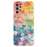 Kılıfland Samsung Galaxy A14 ile Uyumlu Kılıf, Boutique Baskılı, Şahane Çiçekler Desen, Renkli