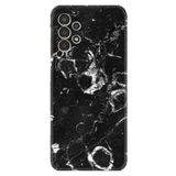 Kılıfland Samsung Galaxy A14 ile Uyumlu Kılıf, Resimli Desenli Baskılı Silikon, Black Hole Marble, Siyah