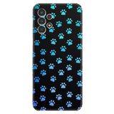 Kılıfland Samsung Galaxy A14 ile Uyumlu Kılıf, Resimli Desenli Silikon, Platinium Series, Patiler, Siyah