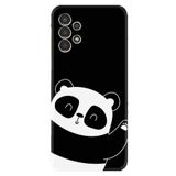 kilifland Samsung Galaxy A14 ile Uyumlu Kılıf Silikon Desen Özel Seri Bay Bay Panda 1784