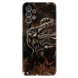 Kılıfland Samsung Galaxy A14 ile Uyumlu Silikon Kılıf, Jurassic Desen, Siyah