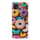 Kılıfland Samsung Galaxy A15 ile Uyumlu Kılıf, Boutique Baskılı Donut Desenli, Renkli