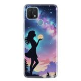 Kılıfland Samsung Galaxy A15 ile Uyumlu Kılıf, Boutique Baskılı, Woman in Moon Tasarımı