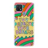 Kılıfland Samsung Galaxy A15 ile Uyumlu Kılıf, Boutique Baskılı, You Deserve Your Dreams Tasarımı, Renkli
