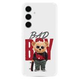 Kılıfland Samsung Galaxy A16 ile Uyumlu Kılıf, Boutique Baskılı, Bad Boy Tasarım, Beyaz