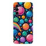 Kılıfland Samsung Galaxy A17 ile Uyumlu Kılıf, Baskılı Balonlar Desenli, Renkli, Silikon