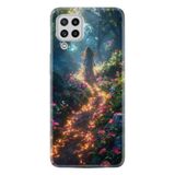 Kılıfland Samsung Galaxy A22 ile Uyumlu Boutique Baskılı Kılıf, Hayal Temalı, Renk66