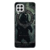 Kılıfland Samsung Galaxy A22 ile Uyumlu Boutique Baskılı Power Bear Kılıf, Siyah