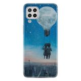 Kılıfland Samsung Galaxy A22 ile Uyumlu Kılıf, Boutique Baskılı, Resimli, Travel Tasarım, Mavi