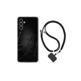 kilifland Samsung Galaxy A23 ile Uyumlu Kılıf Silikon Desen Boyun Askılı Dikenli Tel 1779