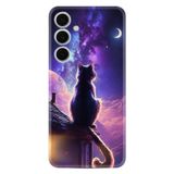 Kılıfland Samsung Galaxy A26 Kılıf Boutique Baskılı Resimli Damdaki Kedi Pcode -091