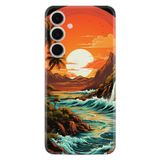 Kılıfland Samsung Galaxy A26 Kılıf Boutique Baskılı Resimli Retro Mountain Pcode -079