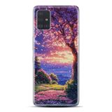 Kılıfland Samsung Galaxy A31 ile Uyumlu Kılıf, Boutique Baskılı, Cennet Tasarımı, Renkli