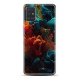 Kılıfland Samsung Galaxy A31 ile Uyumlu Kılıf, Boutique Baskılı, Renk Cümbüşü Deseni