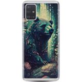 Kılıfland Samsung Galaxy A51 ile Uyumlu Kılıf, Boutique Baskılı, Resimli Bears, Renk81