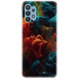 Kılıfland Samsung Galaxy A52 ile Uyumlu Boutique Baskılı Kılıf, Renk Cümbüşü