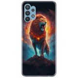 Kılıfland Samsung Galaxy A52 ile Uyumlu Kılıf, Boutique Baskılı, Arslan Deseni, Renk62