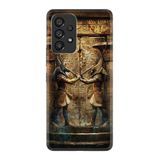 Kılıfland Samsung Galaxy A53 ile Uyumlu Kılıf, Boutique Baskılı, Mısır Figürlü, Renk13