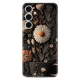 Kılıfland Samsung Galaxy A56 Kılıf Boutique Baskılı Resimli Kahve Çiçek Pcode -095