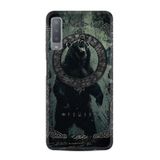 Kılıfland Samsung Galaxy A7 2018 ile Uyumlu Kılıf, Boutique Baskılı, Power Bear Tasarım, Siyah