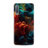 Kılıfland Samsung Galaxy A7 2018 ile Uyumlu Kılıf, Boutique Baskılı, Renk Cümbüşü