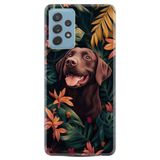 Kılıfland Samsung Galaxy A72 ile Uyumlu Kılıf, Boutique Baskılı, Köpekçik Desenli, Renk21