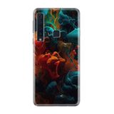 Kılıfland Samsung Galaxy A9 2018 ile Uyumlu Kılıf, Boutique Baskılı, Renk Cümbüşü