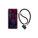kilifland Samsung Galaxy A9 2018 ile Uyumlu Kılıf Desenli Silikon Ipli Boyun Askılı Boyalar 1660