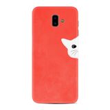 kilifland Samsung Galaxy J6 Plus ile Uyumlu Kılıf Desenli Kedoş 1735