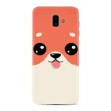 kilifland Samsung Galaxy J6 Plus ile Uyumlu Kılıf Desenli Sevimli Köpek 1731