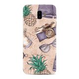 kilifland Samsung Galaxy J6 Plus ile Uyumlu Kılıf Desenli Silikon Güzel ile Uyumlu Kılıf Monkey Butterfly 1357