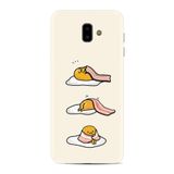 kilifland Samsung Galaxy J6 Plus ile Uyumlu Kılıf Desenli Silikon Güzel ile Uyumlu Kılıf Sweety Egg 1322